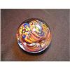 Image 1 : Polychrome glass paper weight. #1341205