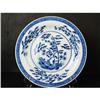 Chinese Blue/White Bamboo Plate #1341215