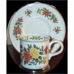 Villeroy Boch Summer Day Cups Saucer s 6 Sets #1341255