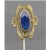 Image 1 : StickPin Blue Facated Stone Scarf Pin  #1341285