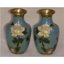 Cloisonné Vases  #1341334