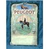 Image 1 : c.1900 Bicycles Cycles Peugot Cardboard Sign #1341550