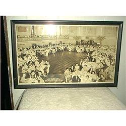 Vintage Photograph Of Banquet Dancing  #1341647