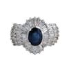 Image 1 : 14KT Yellow Gold, Diamond and Sapphire Cocktail#1341759