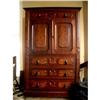 Image 1 : Antique Victorian Walnut  Burl Wood Armoire #1362687