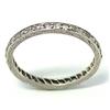 Image 1 : 1930s Platinum Band with Diamonds #1363286