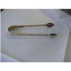 Image 1 : GEORGIAN ENGLISH SILVER SUGAR TONGS #1363520