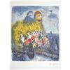 Image 1 : Chagall   Yellow Rooster and Flowers #1369163