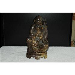 ANTIQUE HARDSTONE  HAPPYBUDDA. #1369238