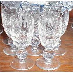 WATERFORD Colleen CORDIAL Glasses - SET of 8 #1369431