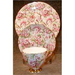 Shelley MAYTIME Chintz TRIO Cup SAUCER Plate #1369437