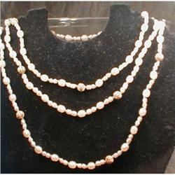 Miriam HASKELL Necklace Fresh Waters & Beads  #1369447