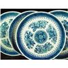 Image 1 : Set of Four Chinese Blue and White Fitzhugh #1369743