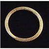 Image 1 : 18K Gold Mesh Bangle Bracelet #1370109