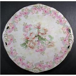 Royal Bayreuth 3 Color Roses 10 in. Plate #1390020