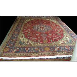 10' x 7' Broken Horn Persian Heriz rug #1390070