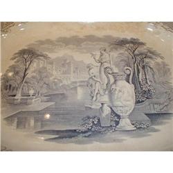 "Ravenna" Platter Transferware Classical scene #1390122