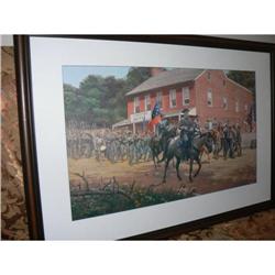 Mort Kunstler 1998 Distant Thunder Framed #1390148