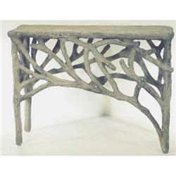 MG 110 Faux Bois Concrete Console #1390162