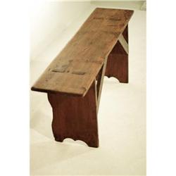 A 832 19th Century  French Rustic Bench #1390170