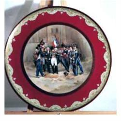 19th Century Porcelain Napoleon Charger #1390441