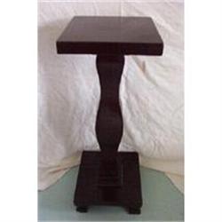 Table Stand Fern Mahogany Original Finish 4 #1390448