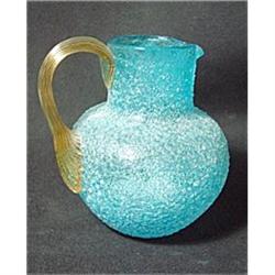 Overshot-Crackle Pitcher #1390596