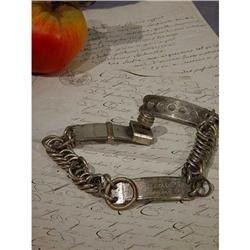 Wonderful Vintage FRENCH Dog Collar #1390599