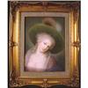 Image 1 : 19th C. Pastel portrait of a beautiful French #1390665