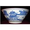 Image 1 : HUGE CHINESE EXPORT BLUE AND WHITE BOWL #1330136