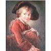 Image 1 : ORIG 19TH C OIL PAINTING OF A BOY #1330338