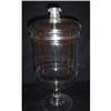 Image 1 : Antique Italian Footed Covered Jar #1330878