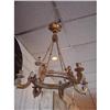 Image 1 : Gilded Wood Chandelier #1330999