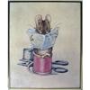 Image 1 : Rare Potter  Reading Mouse Framed Lithograph #1342395