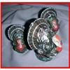 Image 1 : 3 Composition Figural Turkey Candy Containers #1342903