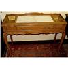 Image 1 : French Walnut Louis XVI Style Foyer Table #1343237