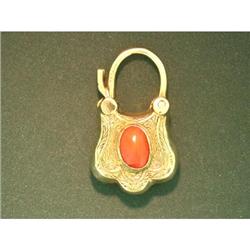 Antique Coral Memory Locket 9k Y Gold #1363929