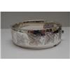Image 1 : Victorian Sterling  Silver Etched Bangle #1364204