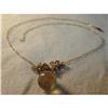 Image 1 : Rare 14K YG Gold Smokey Quartz Drop Necklace #1364248