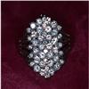 Image 1 : Estate Brilliant Round Diamond White Gold Ring #1364445