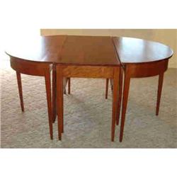 "D" End Dining Table. C1930 #1364486