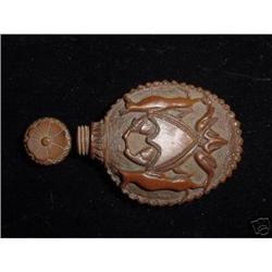 Rare 18th Century French ? Carved Wood Snuff ? #1364515