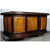 Image 1 : VICTORIAN ROSE MAHOGANY INLAID MAJESTY DESK #1364561