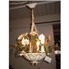 Image 1 : Itallian Chandelier with  beautiful flowers #1364570