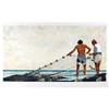 Image 1 : Vic Herman S/N Lithograph, Fishing, "Net Work" #1370294