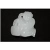 Carved  White Jade  Boy #1370340