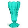 Image 1 : Davidson Aqua Blue Depression Glass Chevron #1370379