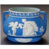 Image 1 : Schafer & Vater Blue Jasperware Cameo Vase #1370488