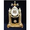 Image 1 : A French ormolu-mounted  marble mantel clock #1370937