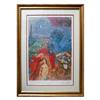 Image 1 : Marc Chagall Lithograph of Lovers in Paris #1370942